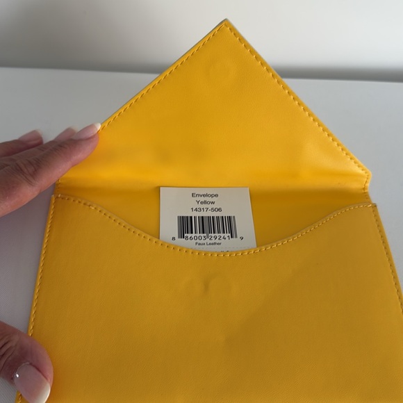 Vera Bradley Faux Leather Envelope Clutch - Picture 7 of 7